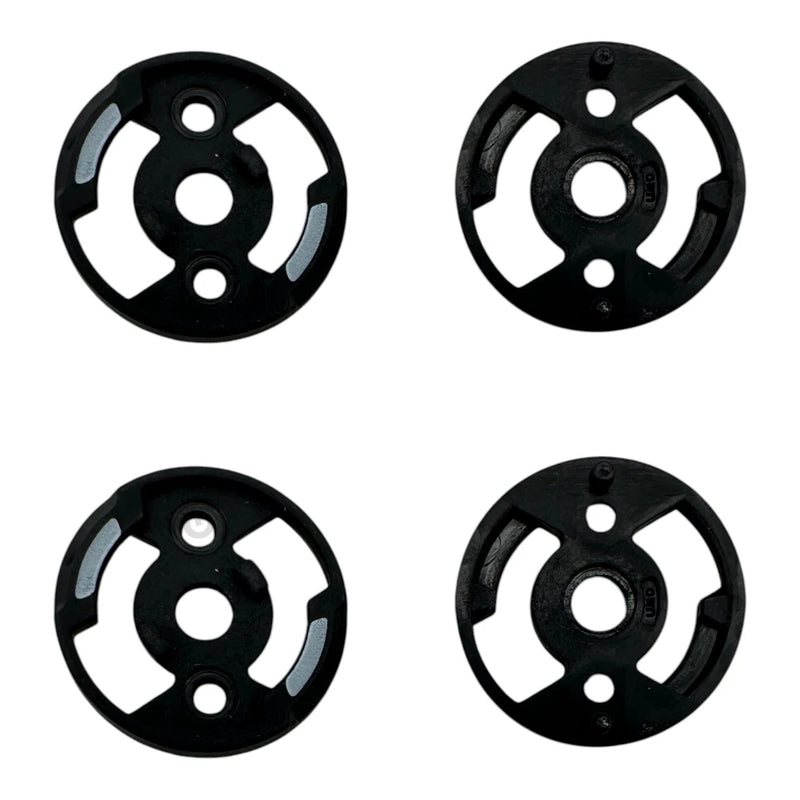 DJI Spark drone motor mounting base ring set, black rings with screw holes (4-pack)