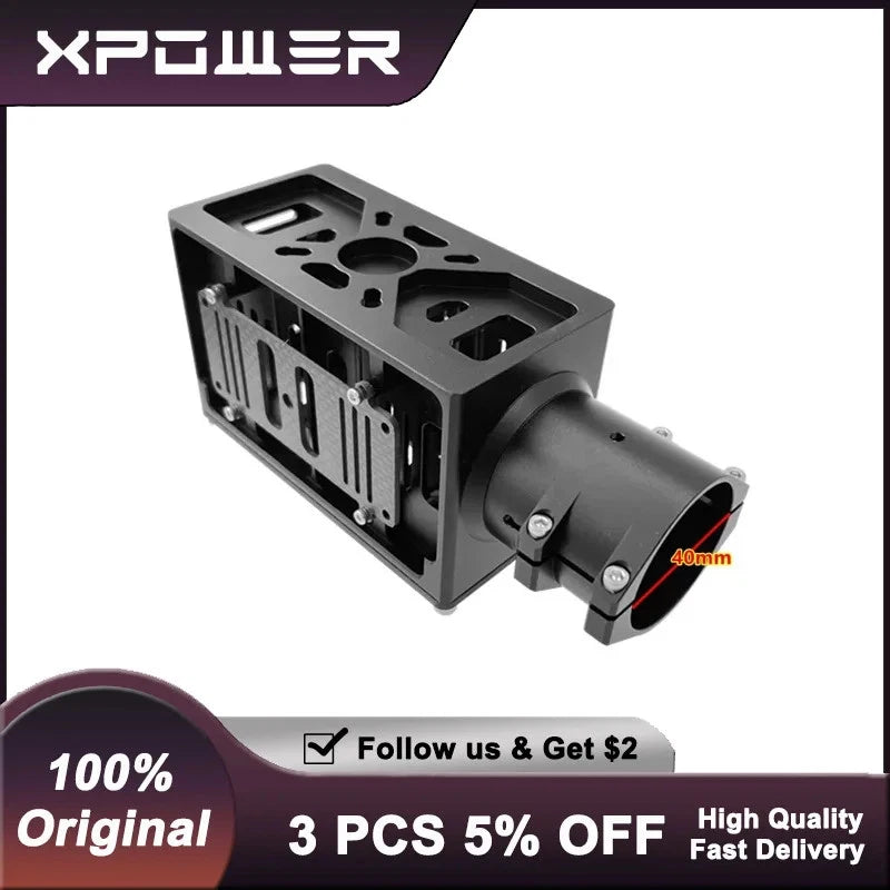 XAERO D40 Carbon Tube Motor Mount Upper Lower for X8 Heavy Lift Drone 40mm Frame