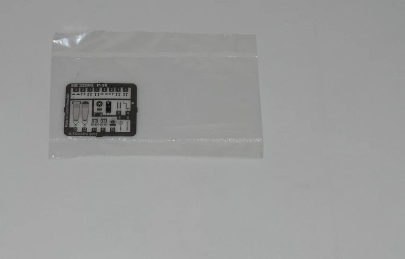 Special Hobby P-36A Hawk photo-etch parts pack in clear bag, 1/32 scale