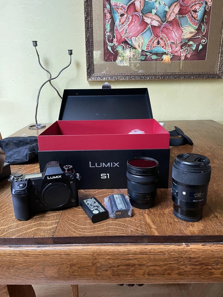 Panasonic LUMIX S1 Camera Brand New With 2 Lens and Accessories