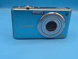 Panasonic Lumix DMC-FS6 silver Digital Camera with Battery Used Japan READ***