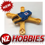 OX THUG 230-H Frame Only : Free Style / Racing FPV Drone: Yellow / Blue / Yellow