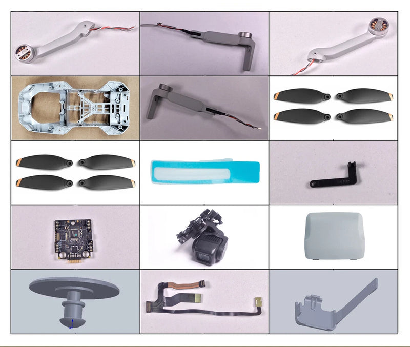 Original OEM Gimbal Camera, Propellers, Module, Frame Parts for DJI Mini 2