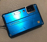 Panasonic Lumix DMC-TS3 12.1MP Digital Camera Blue AS IS Untested