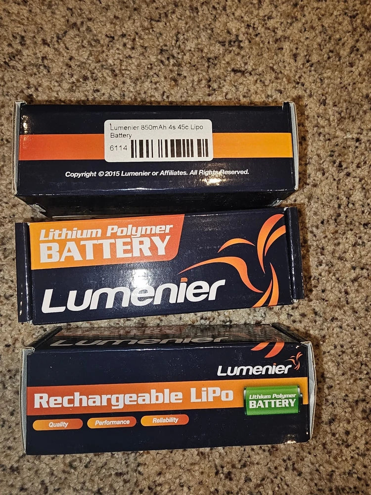 Luminier 850mah 4s 45c Lipo