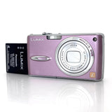 Panasonic LUMIX DMC-FX01 Pink Compact Digital Camera Tested Working