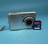 Fujifilm FinePix A235 12.2MP Digital Camera With SD Card, Silver - Tested