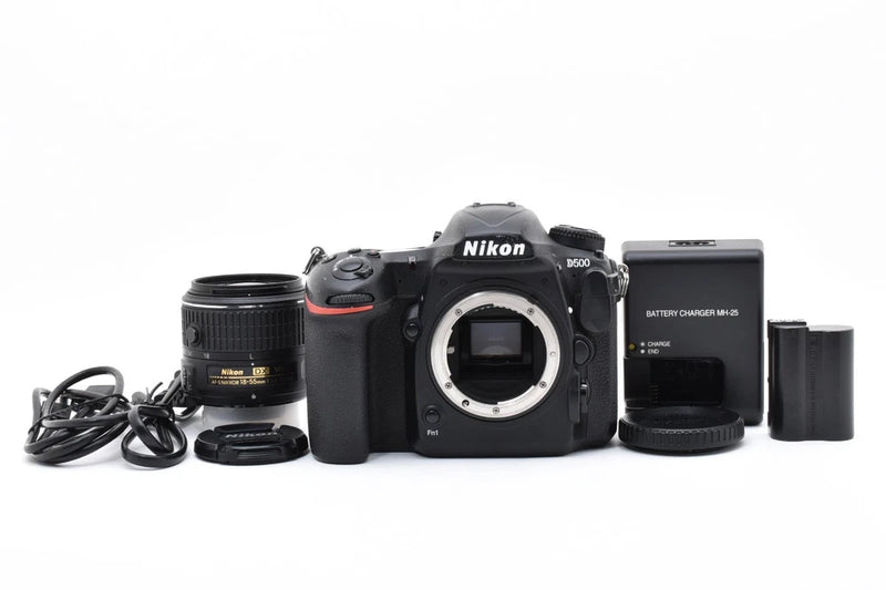 Nikon D500 20.9MP Digital SLR DSLR Camera with 18-55mm lens From Japan