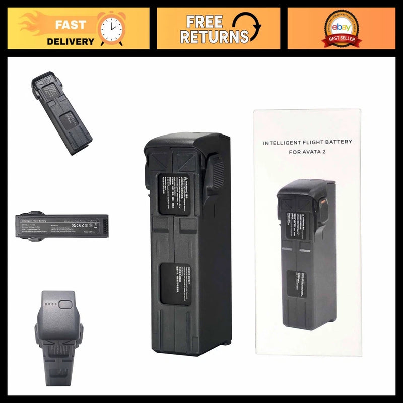 2150mAh Intelligent Flight Battery for DJI Avata 2 Drones - Replacement Power Pa Battery