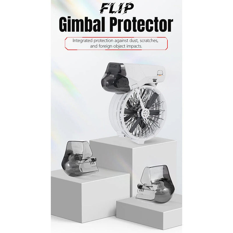 DJI FLIP gimbal protector cover, clear and dark gray for gimbal