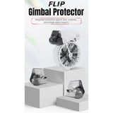 DJI FLIP gimbal protector cover, clear and dark gray for gimbal