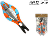 Parrot AR drone blue and orange interior shell with black components, replacement