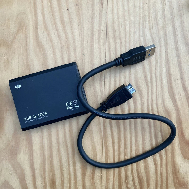 DJI Zenmuse X5R SSD Reader USB 3.0 | Inspire 1 RAW Drone Camera Workflow