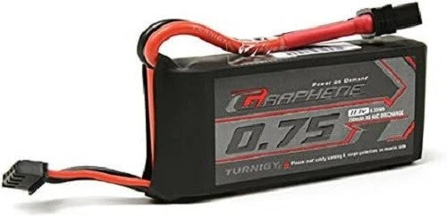 Turnigy Graphene 750mAh 3S 65C Lipo Pack (Short Lead)