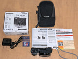 Panasonic Lumix DMC-ZS60 18.1MP 4K Digital Camera 30x Zoom Black w/ Case, Card