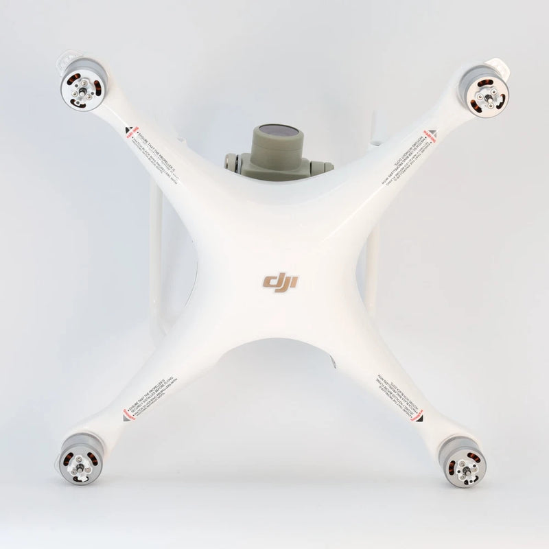 DJI Phantom 4 Pro V2.0 quadcopter drone, white with four propellers
