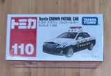 Takara Tomy Tomica No.110 Toyota Crown Patrol Car Police Diecast Model 1/69 New