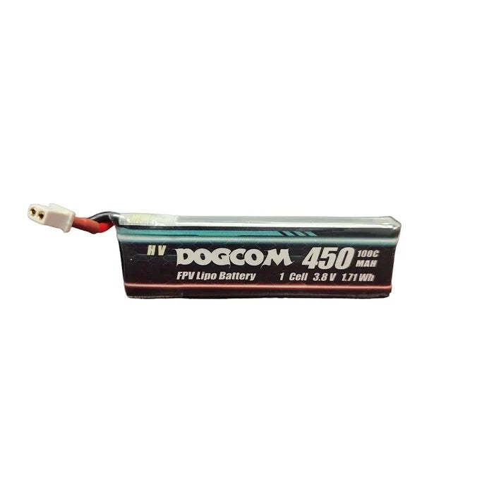 DOGCOM 1S 450mAh 100C 4.35V HV BT2.0 LiPo Battery