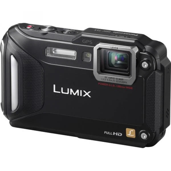Panasonic Lumix TS5/FT5 16.1MP Digital Camera 9.3x Zoom - Black (DMC-TS5K)