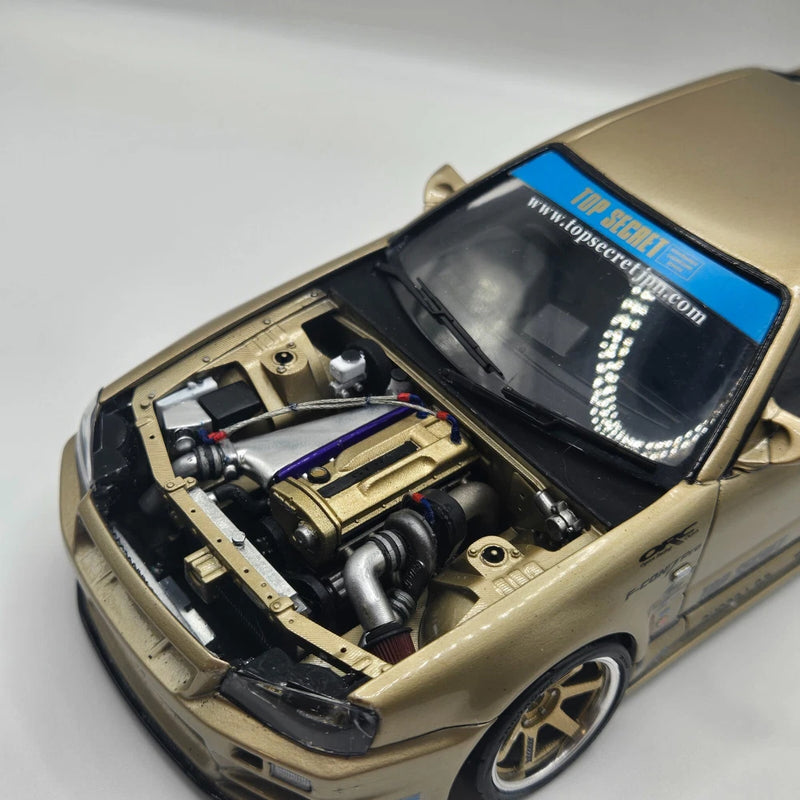 1/24 RB26DETT with R34 Engine Bay Transkit