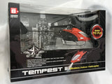 (PILOT BRAND) TEMPEST II (WIRELESS INDOOR HELICOPTER) 2014 Red-Silver-Black