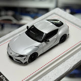 1:64 Supra A90 White Diecast Open Hood Model Car Collectible Gift