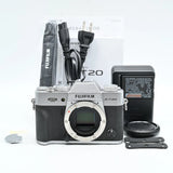 [ Near Mint ] FUJIFILM X-T20 Body Silver X-T20-S