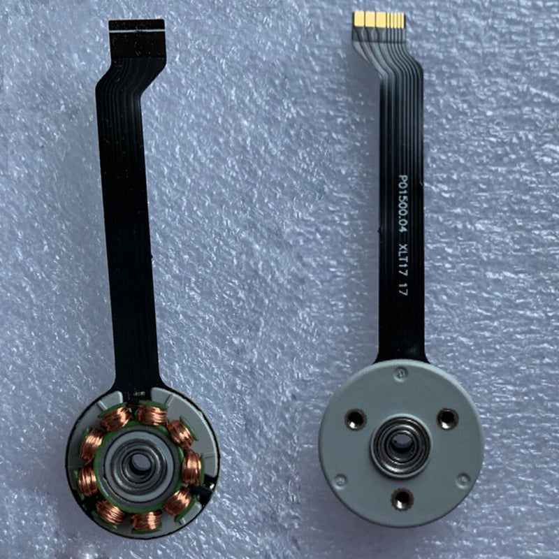Gimbal yaw motor repair part with flex cable and circular motor assembly