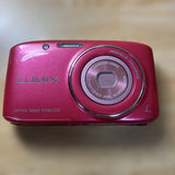 Panasonic LUMIX DMC-S2 Pink Compact Digital Camera Excellent Condition