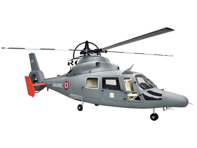 ROBAN 800 size ARF AS-365 Dauphin Marine RC Helicopter Scale Model Fuselage