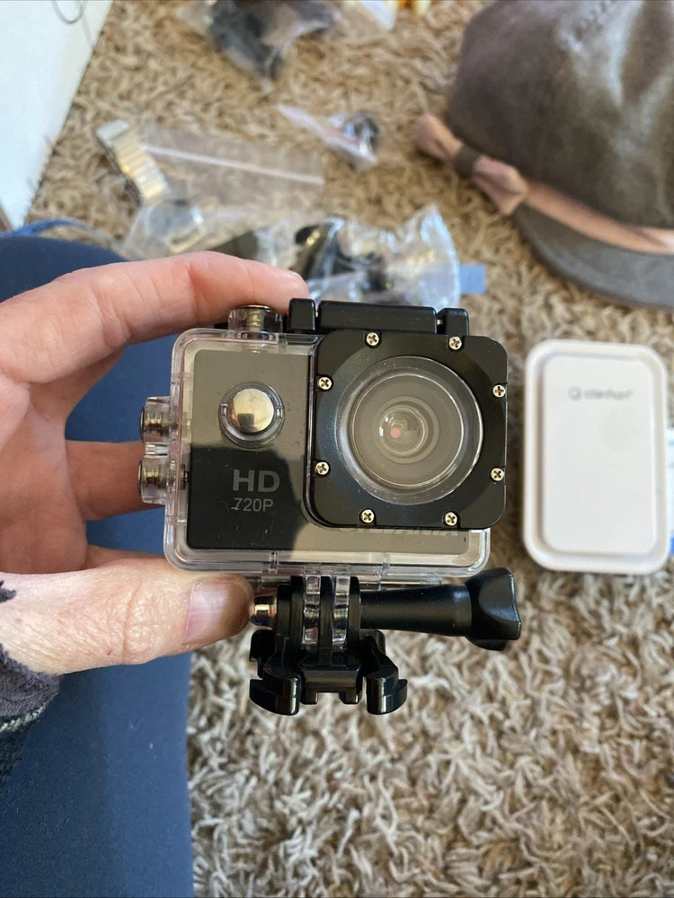 Sylvania Action Camera Waterproof 30M 2" LCD Wide Angle View 720P HD