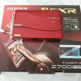 Fujifilm FinePix Z Digital Camera Red 12MP Touchscreen 5x Zoom LCD