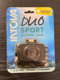 INTOVA DUO SPORT ACTION CAM CAMERA W/ WATERPROOF FLOATING HOUSING-BRAND NEW