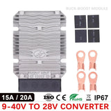 Boost Buck DC DC Converter 18-40V to 28V 15A 20A Step Up Down Power Supply Car