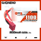 8MJX 1/16 WLtoys 1/18 7.4v 2s Lipo 1100mAh 60/120C 2S2P GNB Deans T-plug -AU