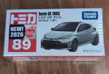 Takara Tomy Tomica No.89 Toyota GR Yaris Diecast Model Car New 2026 Scale 1/61