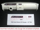 1962 BUICK ELECTRA 225 GAUGE FACES for 1/25 scale AMT kits¡ªPLS READ DESCRIPTION