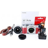 Fujifilm Fuji X-A5 24.2MP Mirrorless Digital Camera Pink Lens Kit From Japan