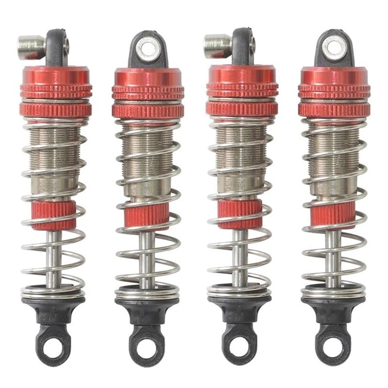 4Pcs Metal Shock Absorber for Q901 9130 9135 9136 Hosim 1/16 RC Car Upgrade Part