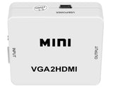 1080P VGA to HDMI Adapter Converter VGA2HDMI Converter Connector with Audio