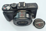 Panasonic LUMIX DMC GX1 Black G X PZ 14-42mm Lens Kit [Mint EMS Free Shipping]