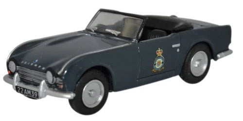 Oxford Diecast 76TR4004 OO Gauge Triumph TR4 103MU RAF Akrotiri Cyprus