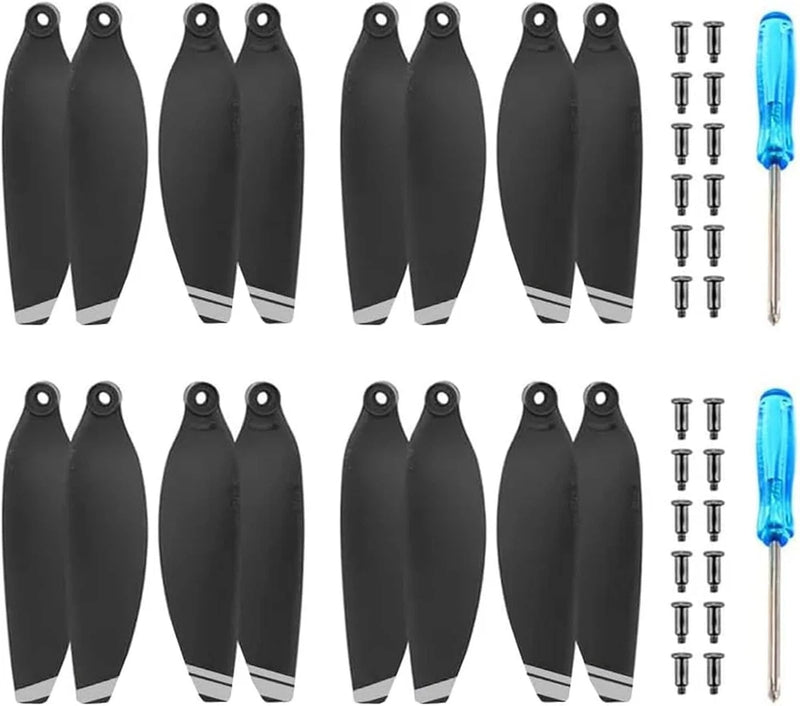 2 Set Silver Propellers for DJI Mavic Mini 2 4k Propellers Mavic Mini Se Blades