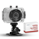 Pyle Mini HD Sports Action Camera - 5.0 MP Cam with 2