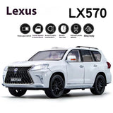 1:18 LEXUS LX570 Off-Road Diecast Alloy Metal Car Model Collection NEW Kids Gift