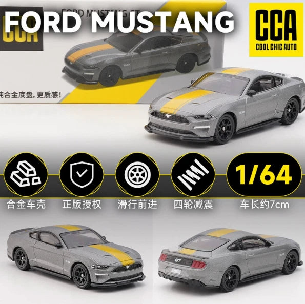 Ford Mustang 1/64 Cool Chic Auto Models Diecast Model Car NEW