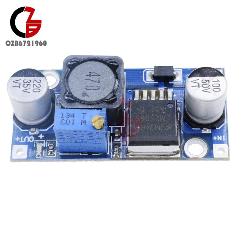 5PCS LM2596 DC-DC  Buck Converter step-down module NEW