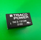 THI2-1212M Traco DC DC Converter 1 Output 12V 165mA 10.8V-13.2V Input  (1 piece)