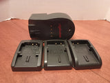 Digipower Travel Charger - model TC-500 with 3 interchangable battery plates Battery