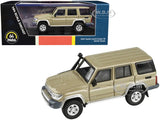 2014 TOYOTA LAND CRUISER 76 SANDY TAUPE TAN 1/64 DIECAST MODEL PARAGON PA-55316